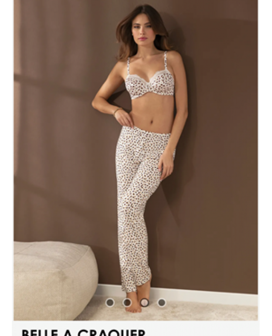 Πιτζάμα viscose  Antigel  (homewear)
