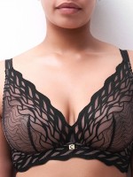 Σουτιέν CHANTELLE  χωρίς μπανέλα  , όλο  δαντέλα