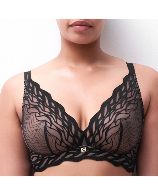 Σουτιέν CHANTELLE  χωρίς μπανέλα  , όλο  δαντέλα