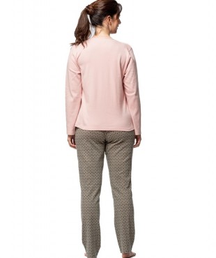 Πιτζάμα 100% βαμβακερή  Egatex