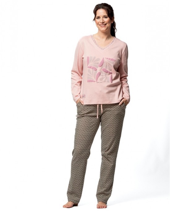 Πιτζάμα 100% βαμβακερή  Egatex