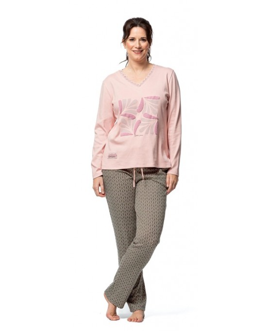 Πιτζάμα 100% βαμβακερή  Egatex