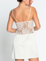 Nυχτικό  Lise CHARMEL ( sILK) με δαντέλα   στην πλάτη