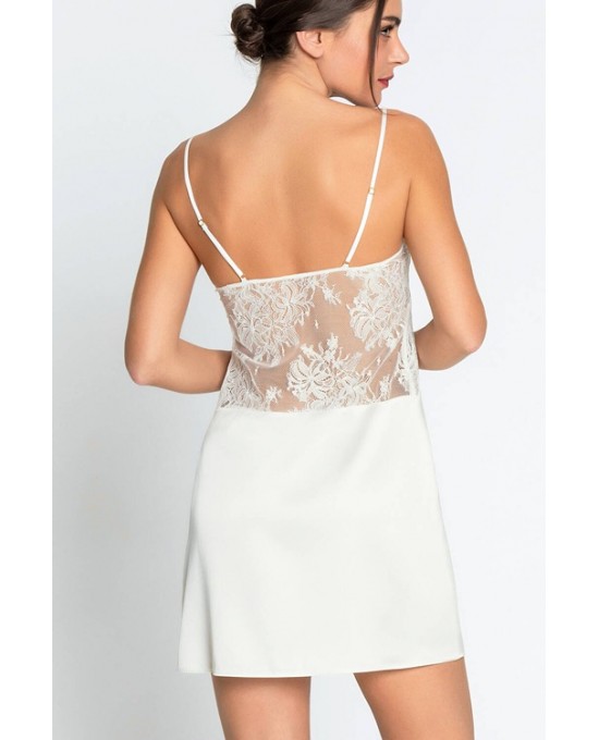 Nυχτικό  Lise CHARMEL ( sILK) με δαντέλα   στην πλάτη