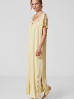 Νυχτικό PENKY 100% βαμβάκι ( maxi) με δαντέλα