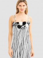 ΝΥΧΤΙΚΟ Feraud 100%  modal  maxi με   τιράντες