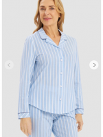 Πιτζάμα Rosch 100 % βαμβάκι κουμπωτή   με γιακά