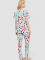 Πιτζάμα  Feraud  βαμβάκι με μακρύ  παντελόνι καλοκαιρινή